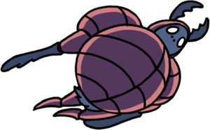 This is the Avatar Image for the Dung Defender - Hollow knight AI Voice and Text to Speech Generator
